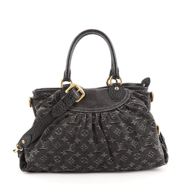 Louis Vuitton Neo Cabby Handbag Denim MM