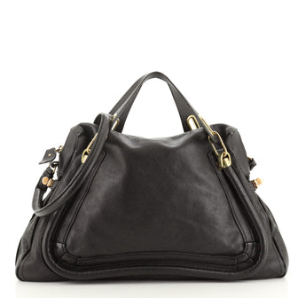Chloe Paraty Top Handle Bag Leather Large