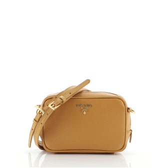 Prada Camera Shoulder Bag Saffiano Leather Small