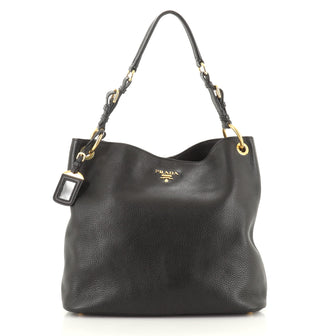 Prada Hobo Vitello Daino Medium