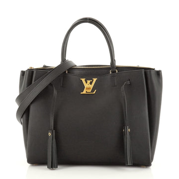 Louis Vuitton Lockmeto Handbag Leather