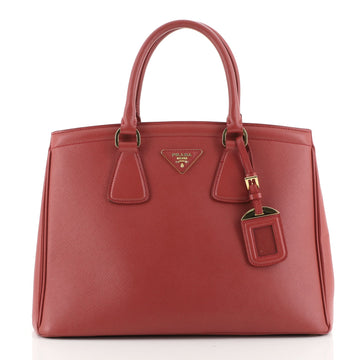 Prada Parabole Tote Saffiano Leather Medium