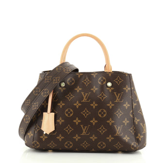 Louis Vuitton Montaigne Handbag Monogram Canvas BB