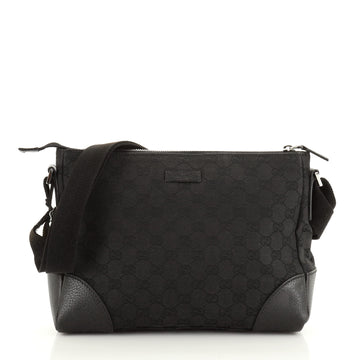 Gucci Zip Top Messenger GG Canvas Medium