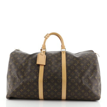 Louis Vuitton Keepall Bag Monogram Canvas 55