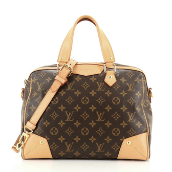 Louis Vuitton Retiro Handbag Monogram Canvas PM