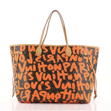 Louis Vuitton Neverfull Tote Limited Edition Monogram Graffiti GM