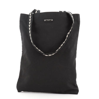 Saint Laurent Antibe Flat Tote Canvas Medium