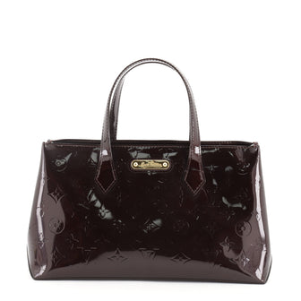 Louis Vuitton Wilshire Handbag Monogram Vernis PM