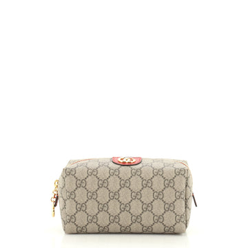 Gucci Ophidia Cosmetic Pouch GG Coated Canvas Medium