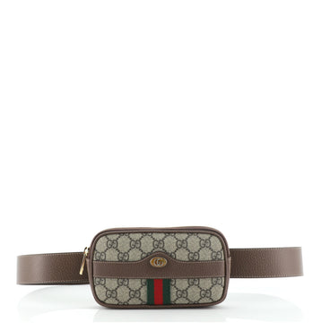 Gucci Ophidia Belt Bag GG Coated Canvas Mini