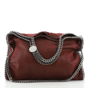 Stella McCartney Falabella Fold Over Bag Shaggy Deer