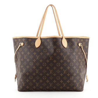 Louis Vuitton Neverfull Tote Monogram Canvas GM
