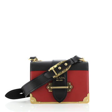 Prada Cahier Crossbody Bag City Calf Small