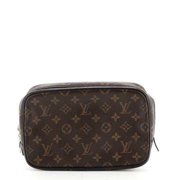 Louis Vuitton Toiletry Pouch Macassar Monogram Canvas GM