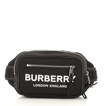 Burberry Logo Bum Bag Printed Nylon
