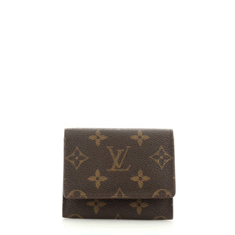 Louis Vuitton Business Card Case Monogram Canvas