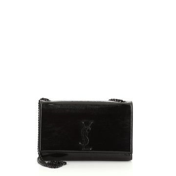 Saint Laurent Classic Monogram Crossbody Bag Glazed Leather Medium