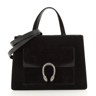 Gucci Dionysus Convertible Tote Suede Medium