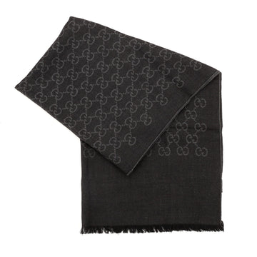 Gucci GG Scarf Wool and Silk