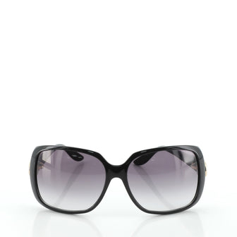Gucci GG Web Oversized Sunglasses Acetate