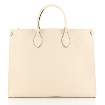 Louis Vuitton OnTheGo Tote Limited Edition Monogram Empreinte Giant GM
