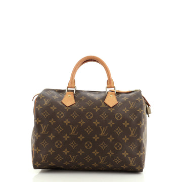 Louis Vuitton Speedy Handbag Monogram Canvas 30