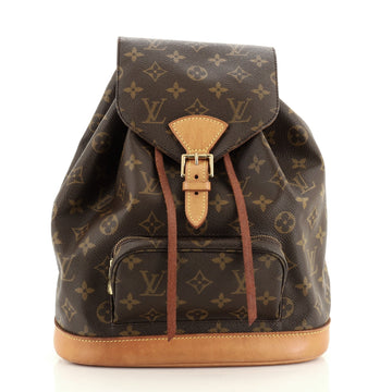 Louis Vuitton Montsouris Backpack Monogram Canvas MM