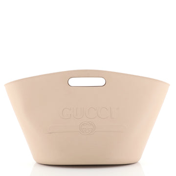 Gucci Logo Tote Rubber Large