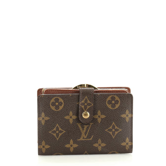 Louis Vuitton French Wallet Monogram Canvas