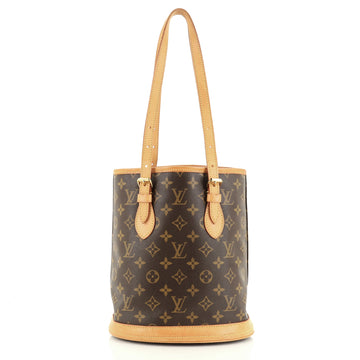 Louis Vuitton Petit Bucket Bag Monogram Canvas