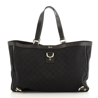 Gucci Abbey D-Ring Tote GG Canvas Large