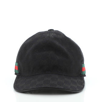 Gucci Web Baseball Cap GG Canvas