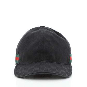 Gucci Web Baseball Cap GG Canvas