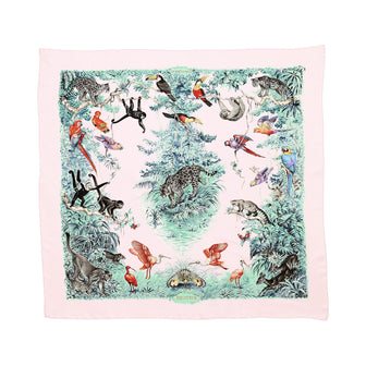 Hermes Equateur Scarf Printed Silk 90