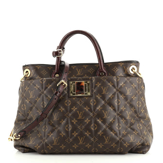 Louis Vuitton Exotique Handbag Monogram Etoile GM
