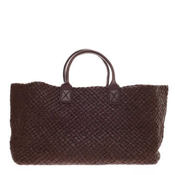 Bottega Veneta Cabat Tote Intreccio Memory Nappa Medium 