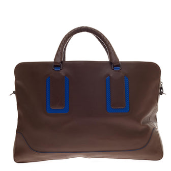 Bottega Veneta Edoardo Briefcase Soft Leather