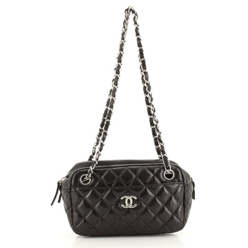 Chanel Camera Case Bag Quilted Lambskin Small