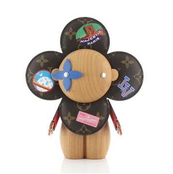 Louis Vuitton Vivienne Doll Limited Edition Patches Monogram Canvas and Wood
