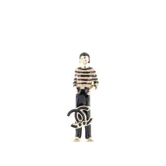 Chanel Coco Charm Brooch Enamel