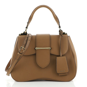 Prada Sidonie Top Handle Bag Saffiano Leather Large
