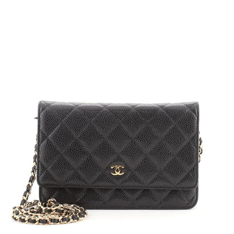 Chanel Wallet on Chain Quilted Caviar