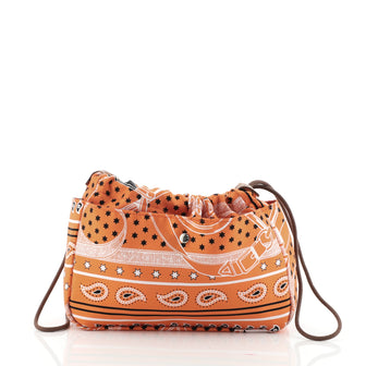 Hermes Fourbi Pouch Silk with Barenia 20