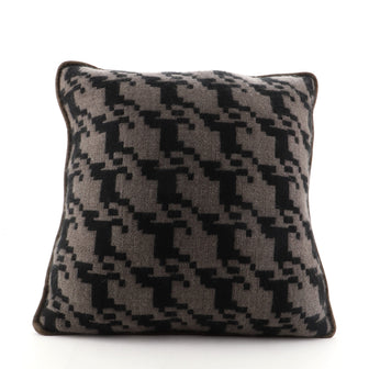 Hermes Cheval Pixel Takhi Pillow Cashmere