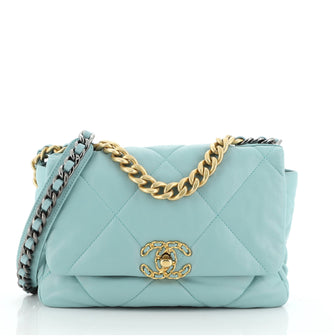 Chanel 19 Flap Bag Quilted Lambskin Medium