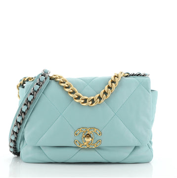 Chanel 19 Flap Bag Quilted Lambskin Medium