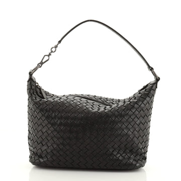 Bottega Veneta Zip Hobo Intrecciato Nappa Small