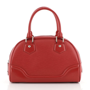 Louis Vuitton Montaigne Bowling Bag Epi Leather PM