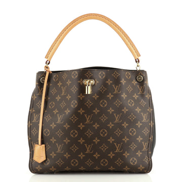 Louis Vuitton Gaia Handbag Monogram Canvas